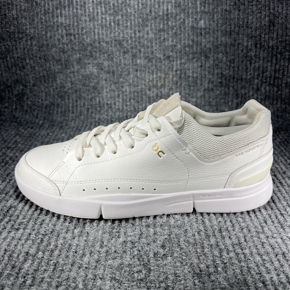 On The Roger Centre Court Women's Size 9 Neutral Arctic Pearl Tennis Shoes - Picture 5 of 12